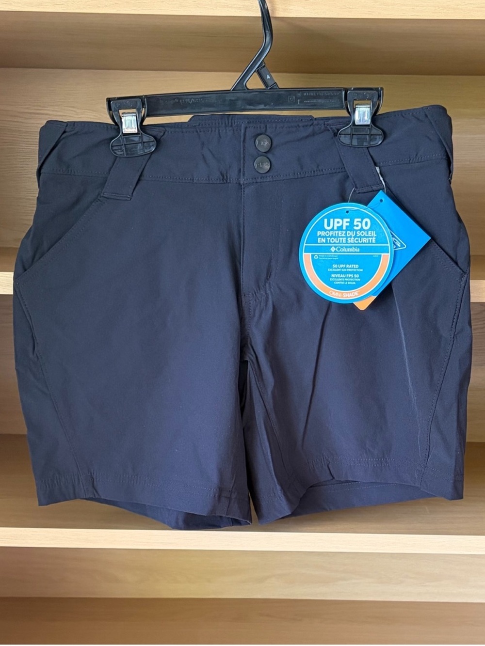 ✨$20✨NWT•Columbia Women's PFG Coral Point III Shorts |Black | 4 L | 7” Inseam